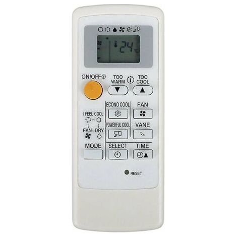 Telecomando di ricambio per condizionatore d'aria compatibile con i modelli Mitsubishi MP04B, MP04A e MP2B.