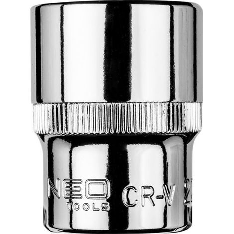 Douille Hexagonale - 1/2 Pouces - 22 Mm - Acier Chrome-Vanadium - Garantie 25 Ans (1/5)