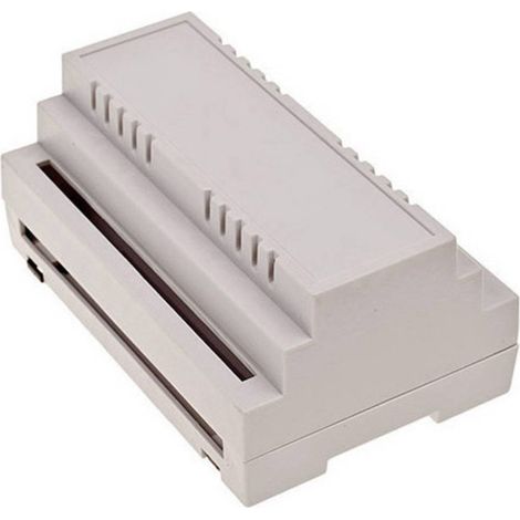 TRU COMPONENTS TC-7910908 Contenitore da guida DIN 139 x 89 x 63 ABS-V0 Grigio 1 pz. (1/3)