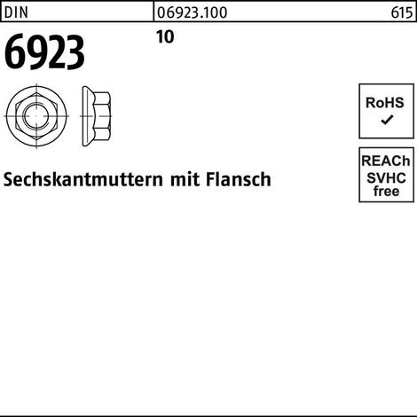 DIN 6923 10 M 8 S 1000 Stk (1/2)