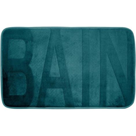 Tapis de bain 45 x 75 cm Bain emeraude (1/2)