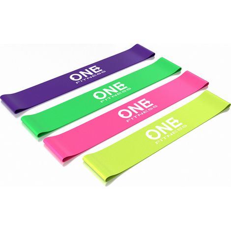 SET DI FASCE PER ESERCIZI PBF 04 ONE FITNESS (1/5)