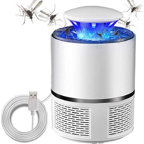 Lampe anti-moustique - LED UV photocatalyseur - Piège insectes - Intérieur (1/5)