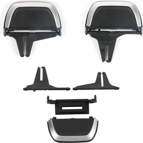 Die Schaltwippen für die vorderen Lüftungsdüsen und die Beschriftungsclips für die Lüftungsdüsen sind mit BMW G30, G31 und G38 kompatibel. (1/5)