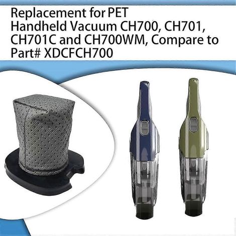 filtros de repuesto CH701 para aspiradora de mano Shark Cyclone CH700 CH701 CH701C CH700 (1/4)