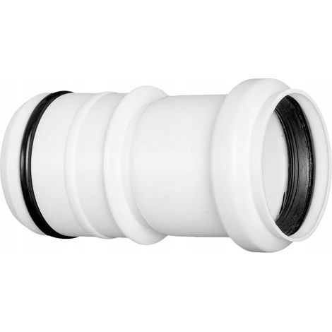 CONECTOR PVC 50/50 CON ANILLO TÓRICO ABOCINADO