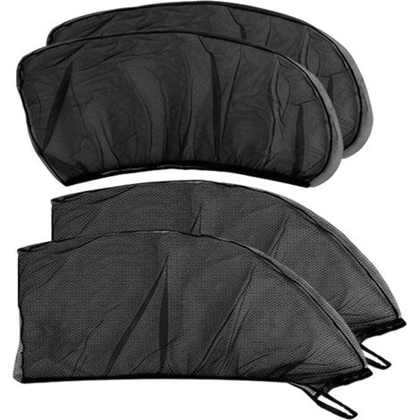Pare-Soleil Fenêtre Voiture - Maille UV Protection - Pour Vitres Latérales - 4 Pièces (1/5)