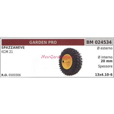GARDEN PRO roue chasse-neige KCM 21 024534