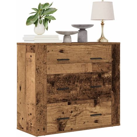 Sideboard Altholz-Optik 80x33x70 cm Holzwerkstoff