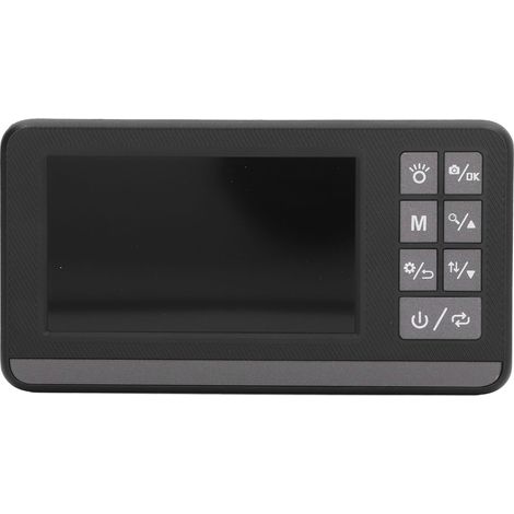 Endoscope industriel pour canalisations 1080p, objectif unique haute définition 4,3 pouces avec écran, caméra étanche IP67 avec 8 LED, stockage sur carte TF 5 Mo/s (1/5)