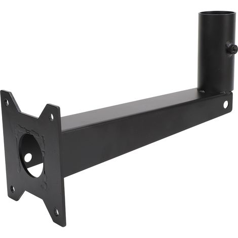 Support mural long, support de toit et support sur poteau pour satellite Starlink V2 (kit Internet Starlink) noir (1/5)