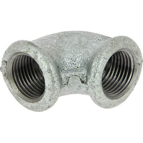 Coude 90° fonte galva Femelle 1/2