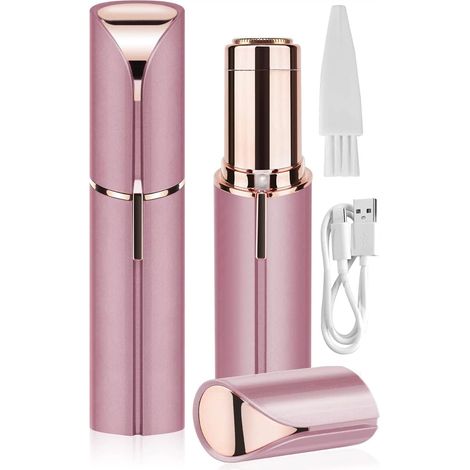 Facial Epilator, Eyebrow Epilator Electric Facial Shaver, Woman Electric Eyebrow Epilator Pen, Soft and Safe Facial Epilator (1/5)