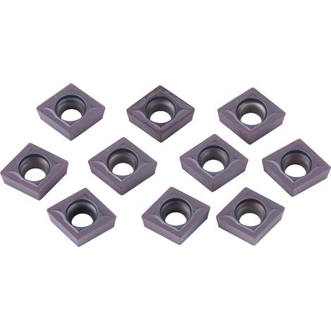 Boîte de 10 outils de coupe CNC CCMT09T304 VP15TF couleur cuivre (1/5)
