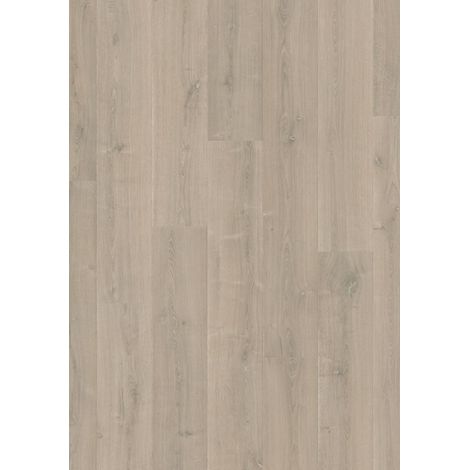 Quick-Step – Lot de 8,19m² de parquet stratifié chêne beige brossé extra-mat 9mm – Résistant à l'eau – Compatible sol chauffant – Classe 32 (1/3)