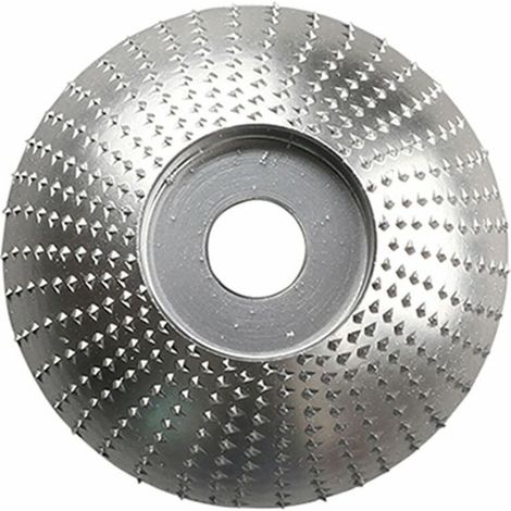 Meule à bois disque rotatif charpentier meuleuse d'angle bois carbure de tungstène meule façonnage disque pour le travail du bois polissage Sculpture (1/5)