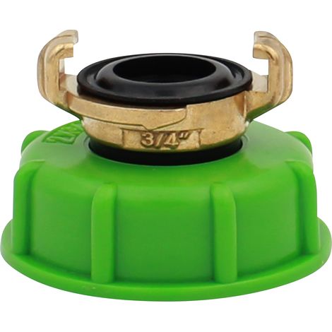 GRAF IBC adaptador SK 3/4" rosca macho estándar - tuerca fija
