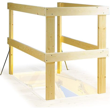 Dolle Lukenschutzgeländer aus Holz passend für alu-top (1/2)