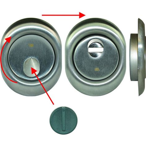 DEFENDER MAGNETICO MAG MONOLITO ANTIACIDO MRM29 CROMO SATINATO - mm.68x88x20h. (MRM29B-20D1)