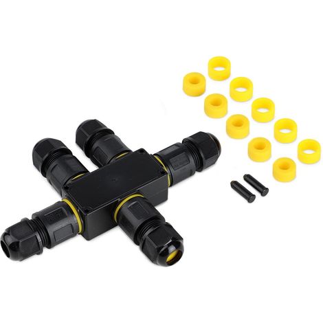 Verbindungsbox 5-fach 3-polig Easy Kabel 0.5-4mm² IP68 wasserdicht 24A 450V (1/3)