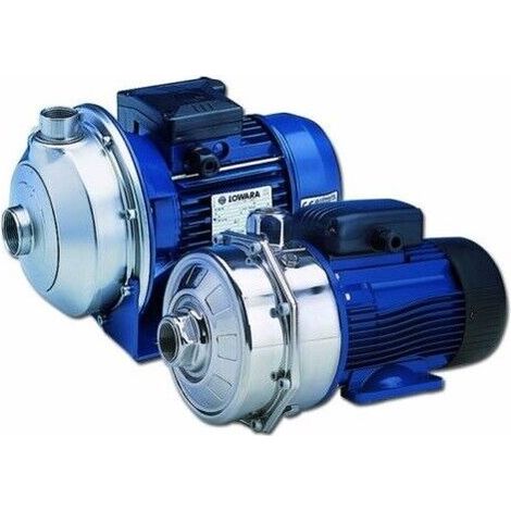 Lowara pompa CENTRIFUGA idonea a uso alimentare CEAM 70/5N Monofase 0,55kw per liquidi aggressivi cloro vino acqua termale industria in acciaio INOX 316 alta qualità professionale (1/5)