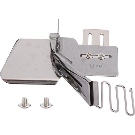 Machine à coudre accessoire ruban adhésif pliable acier inoxydable résistant corrosion durable (36mm) (1/5)