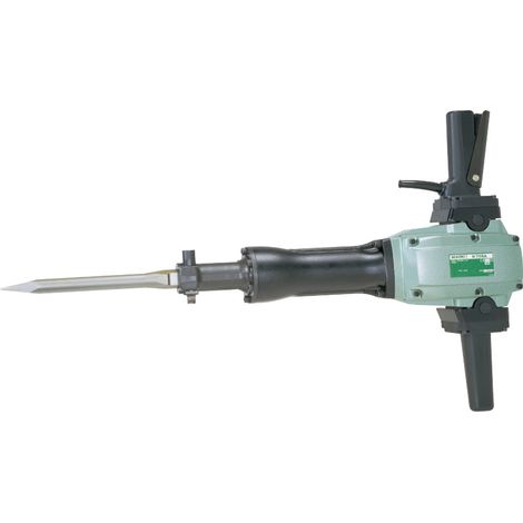 HiKOKI Meißelhammer Sechskant, 1240 W, 23,1 J, mit T-Handgriffen, incl. Zubehör, Karton