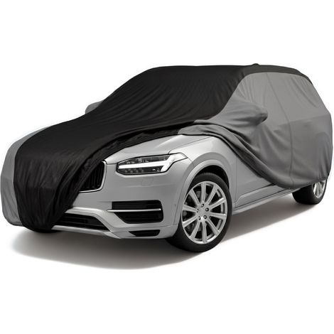 Housse de voiture Indoor Eco, bâche complet pour l'interieur taille 10 SUV/VAN noir (1/5)