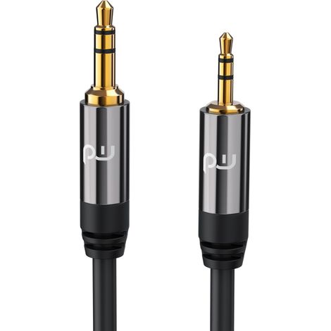 Primewire 2,5-mm-Klinke zu 3,5-mm-Klinke Audio Kabel, AUX, HiFi Audio Adapter Klinkenkabel / Verbindungskabel - 1,5m (1/5)
