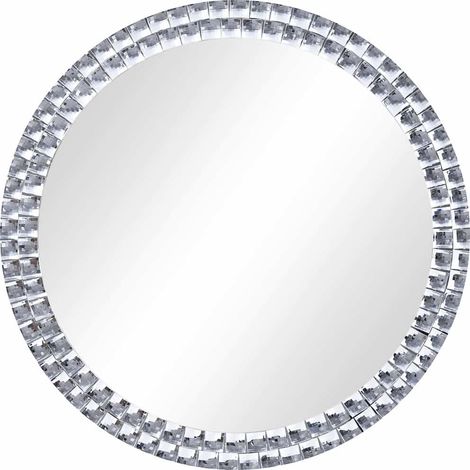 Maison Exclusive - Wandspiegel 60 cm Hartglas (1/5)