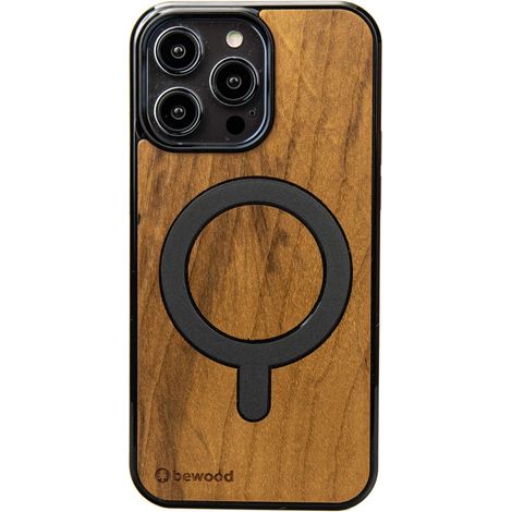 Custodia in legno Bewood per iPhone 15 Pro Max IMBUIA con MagSafe (1/3)