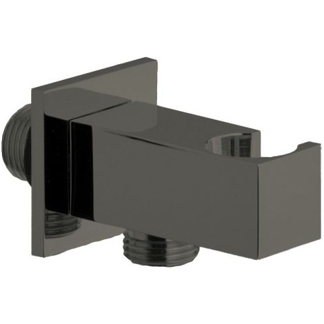 Applique Prise D'Eau Carre Chrome Noir - CRISTINA ONDYNA PD44772