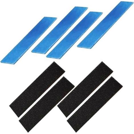 Lot de 8 filtres à air de rechange pour climatiseurs split Mitsubishi Electric MAC-2330FT-E et MAC-3000FT-E - Sans F