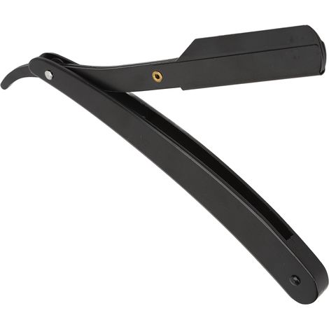 Porte-couteau manuel à l'ancienne, en acier inoxydable, pour rasoir de barbier et rasoir droit. (1/5)