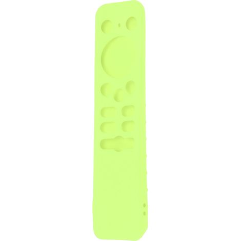 Weiche Silikon-Schutzhülle für Realme TV Stick Fernbedienung, stoßfest, leuchtend grün (1/5)