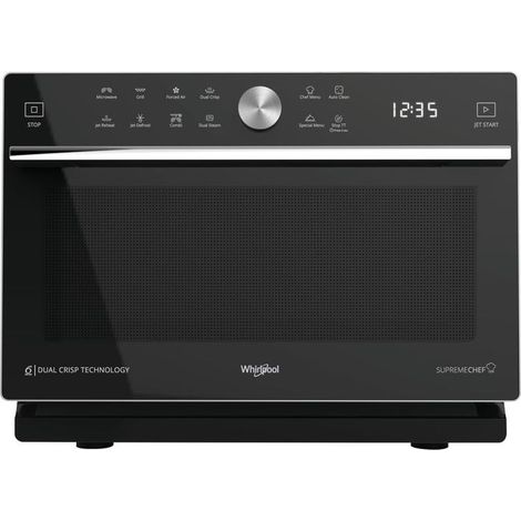 Mikrowelle Whirlpool MWSC933SB 33L 900W Schwarz Silber (1/2)