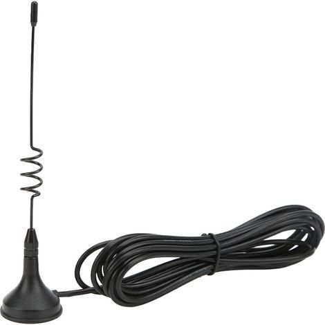 Antenne WiFi 5 dBi haut gain, interface SMA broche interne, base à ventouse magnétique pour signal sans fil. (1/5)