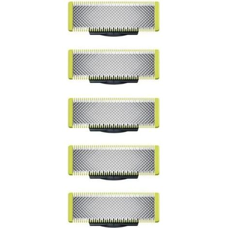 One Blade Rasoir Lame Compatible Avec Oneblade De Remplacement Pro Lames Hommes 5 Pièces (1/4)
