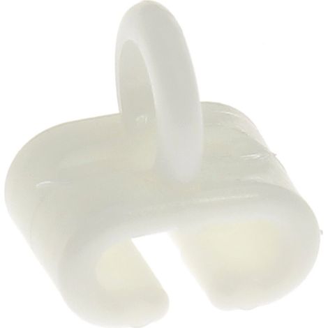 Glisseurs pour rideaux – Lot de 20 – Coloris transparent – Pour rail en T – Accessoires rideau