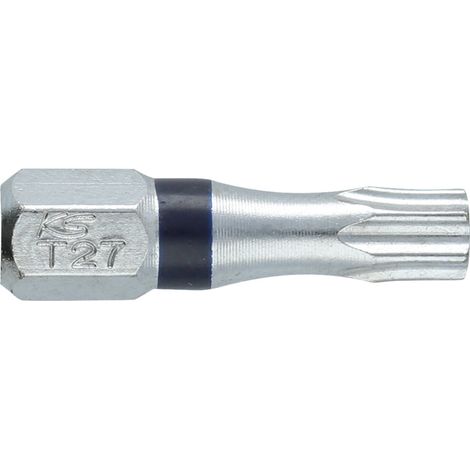 KS Tools 1/4" TORSIONpower Bit TX, 25mm, TB27, mit Bohrung (1/4)