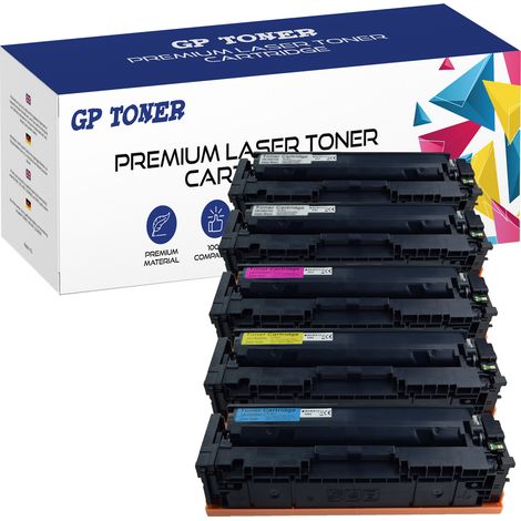 5x Toner für Canon GP-C054H CMYKK GP (1/5)