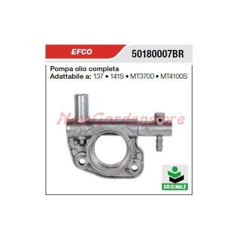 Pompa olio EFCO motosega 137 141S MT3700 MT4100S 50180007BR
