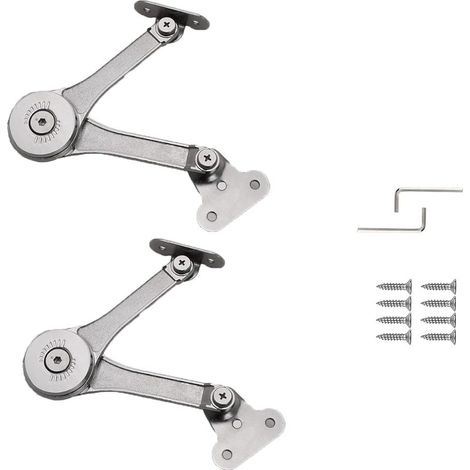 Accessoire de levage,2 Pièces Armoire Meuble Ascenseur, Support Charnière Boîte, Pour Portes de Meubles, Armoires, Dessus de Placard (1/5)