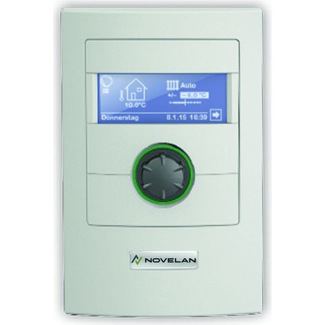 Novelan Régulateur de pompe à chaleur WPR-Net pour pompes à chaleur air/eau, 150290K0301