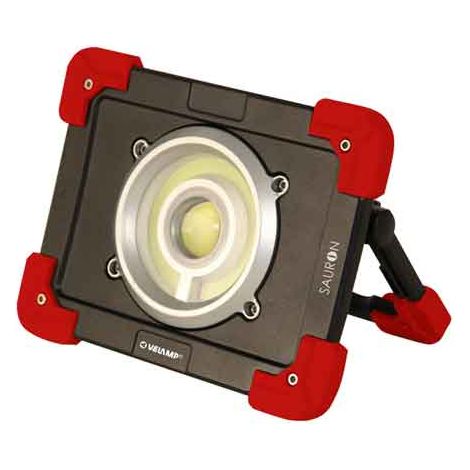 PROIETTORE A LED PORTATILE RICARICABILE CON POWERBANK 20 W - 1200Lm - 6500K - VELAMP