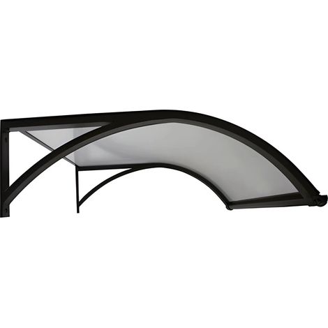 Pensilina Tettoia per Capannone Garage in Alluminio Modulabile (1/4)
