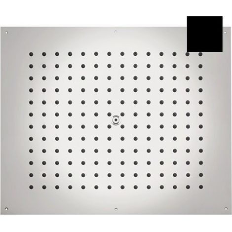 Kit plafond de douche rectangulaire noir mat Dream Flat - Bossini H383910073