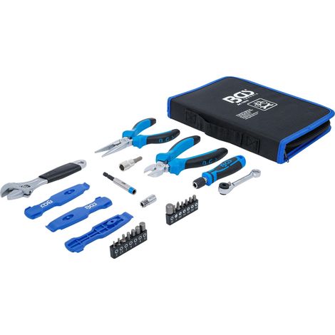 Set attrezzi bici bgs argento acciaio cromo vanadio (1/4)