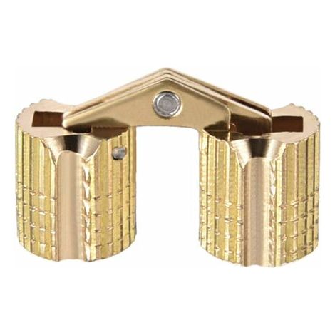 2pcs Charnière Cylindrique Charnière Invisible Porte Placard Armoire 8mm angle ouvrir 180° (1/4)