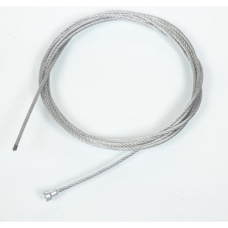 Câble frein haute qualité souple 49 fils 1.80m tête 6x8.5mm pour (1/2)